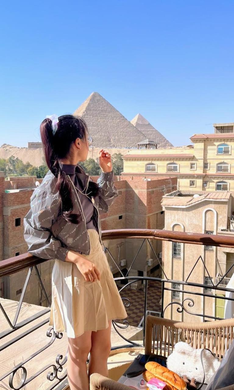 מלון Kafret el-Gabal Oh Pyramids View מראה חיצוני תמונה