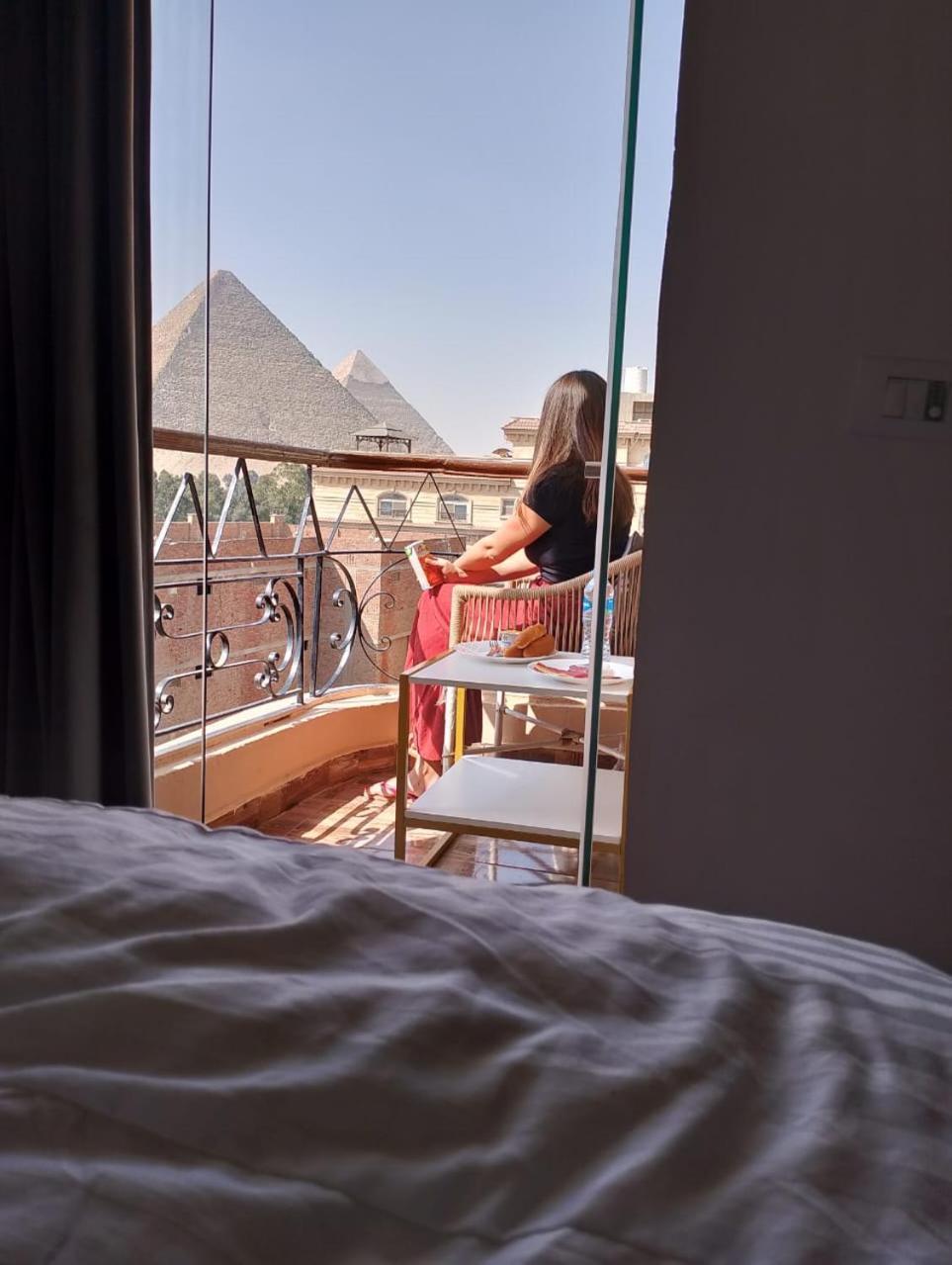 מלון Kafret el-Gabal Oh Pyramids View מראה חיצוני תמונה